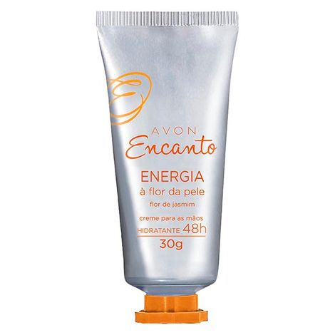 Creme Hidratante para as Mãos Avon Encanto Energia /Flor de Jasmim - 30g |  Shopee Brasil