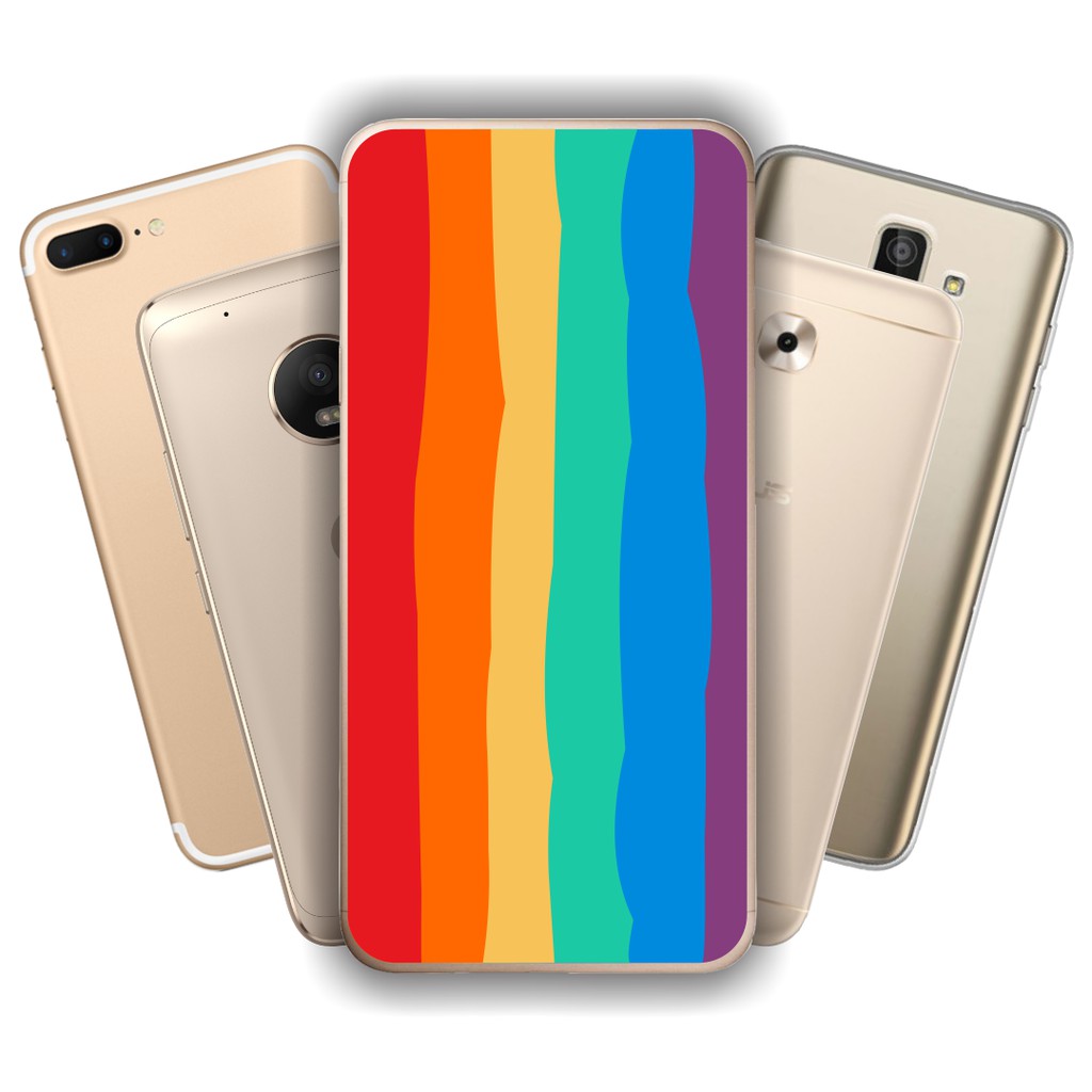 Capinha Anti Impacto Personalizada para LG  - Arco Íris Colorido LGBT