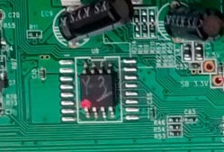 Reparo Placa Principal Memória Cce D32 - U8 - Original