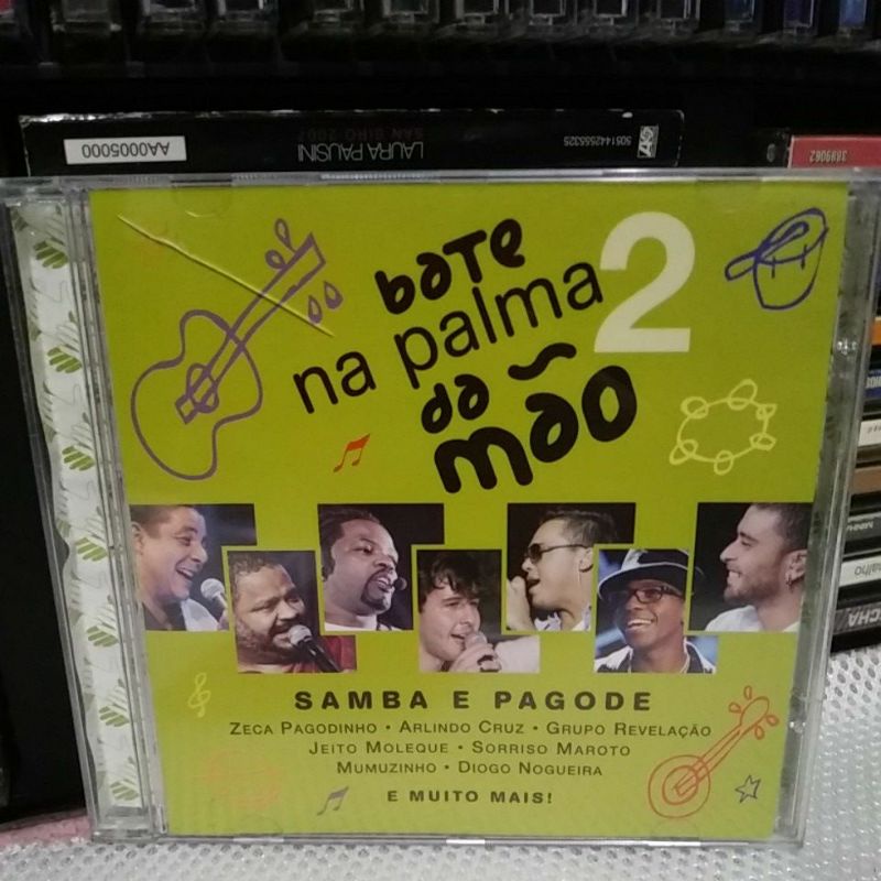 Cd Bate na Palma da Mão Samba e Pagode