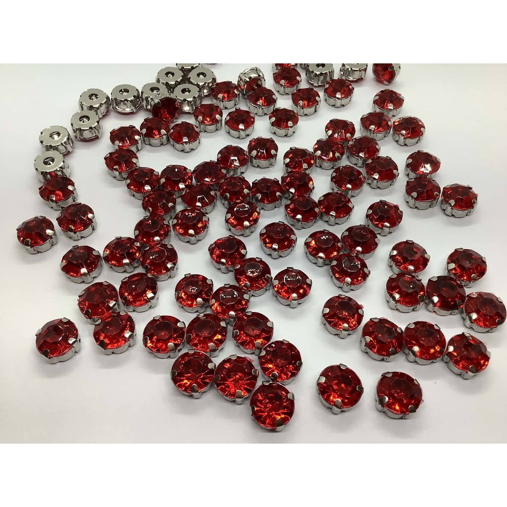 Chaton Engrampado 10mm Redondo 25 Unidades