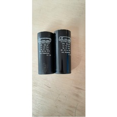 2 Pçs Capacitor De Partida 378-454uf Motor 2cv Kohlbach 4p