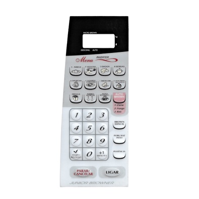 Membrana Teclado Para Microondas Panasonic Nng 52 Junior Browner