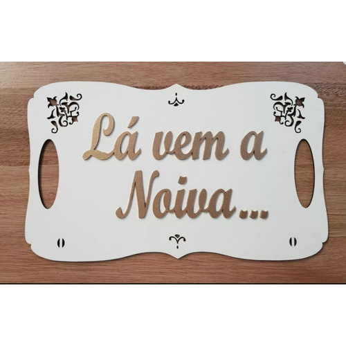 Placa Cerimonial Para Casamento Entrada Noiva E Pajens Alian