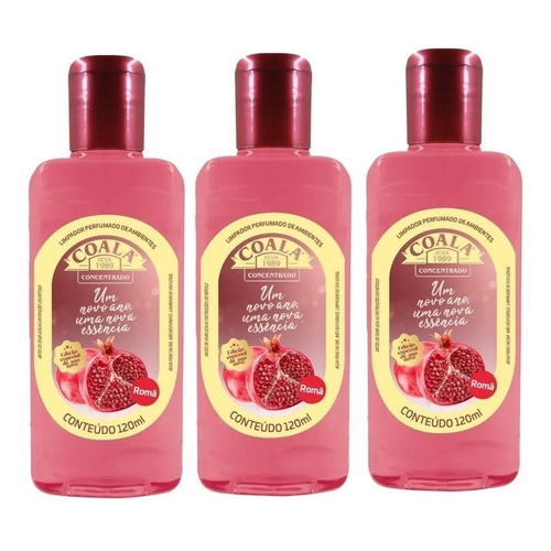 Coala 120 Ml - 3 Unidades Romã em Oferta na Shopee