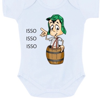 Body Roupa De  Bebê Infantil Chaves Animado Unissex Barato