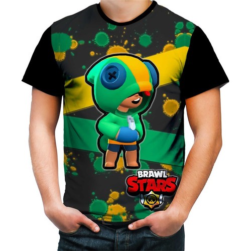 Camiseta Camisa Personalizada Leon Brawl Stars Lendario Hd 2 Shopee Brasil - imagens dos três lendários do brawl stars