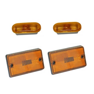 Kit Lanterna Lateral Vw 2000 Amarela em Oferta na Shopee