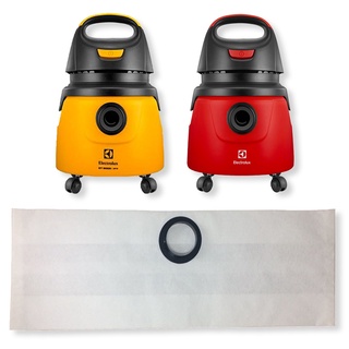 3 Sacos Refil Coletor Bag Cartucho Descartável para Aspirador de Pó Electrolux GT2000 / GT20N / GT20P - Bocal de 4,5cm
