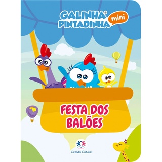 Livro - Galinha Pintadinha Mini - Festa dos balões - Ciranda Cultural em Oferta na Shopee