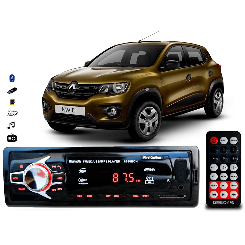 Aparelho De Som Mp3 Renault Kwid Bluetooth Pendrive Rádio em Oferta na Shopee