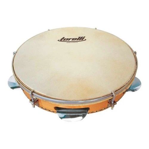 Pandeiro Profissional 10 Polegadas Chorinho Silver Torelli