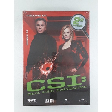 DVD BOX CSI - Crime scene investigation volume 01 - 2 temporada (usado ...