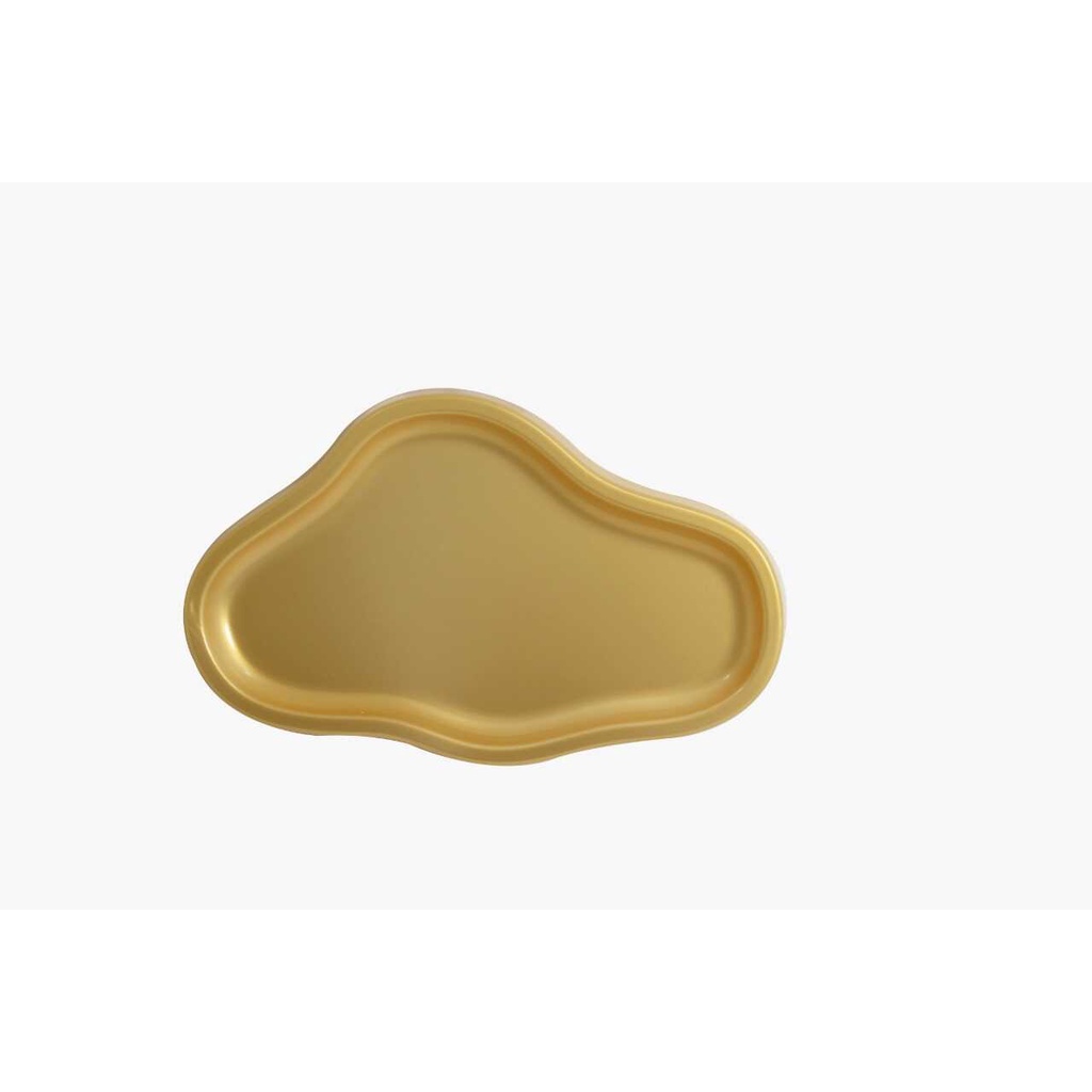 BANDEJA ORGANICA MODELO I 19X12 -  DOURADA - 1 unidade