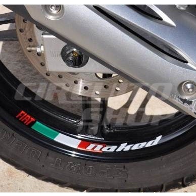 Adesivo Roda Refletivo Moto Yamaha Fazer 250 150 600 Xj Fiat