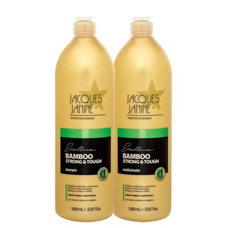 Kit Jacques Janine Professional Excellence bamboo Shampoo + Condicionador 1000ml