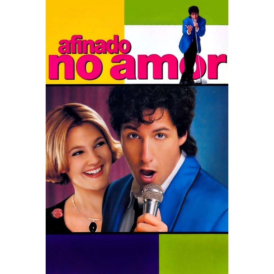Dvd Afinado no Amor Adam Sandler Drew Barrymore Dublado e Legendado