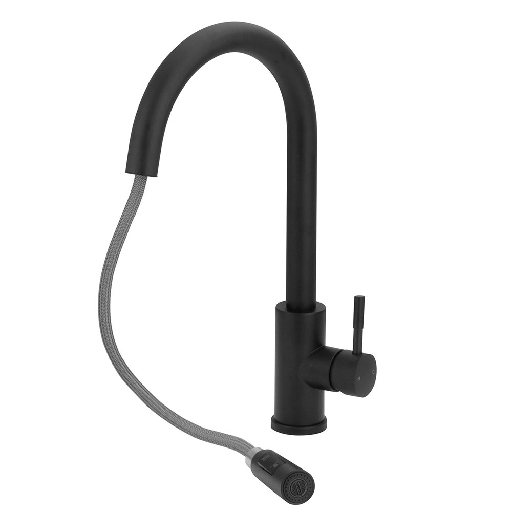 Torneira Cozinha Monocomando Ducha Extensível Black/Preto — imagem 2 de 2
