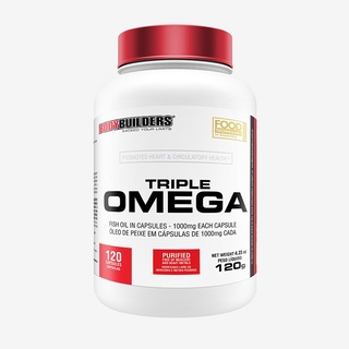 Ômega 3 - TRIPLE OMEGA - 120 Cápsulas - Bodybuilders