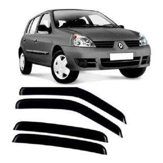 Calha De Chuva/defletor 4pts Todos Renault Clio 11001a em Oferta na Shopee