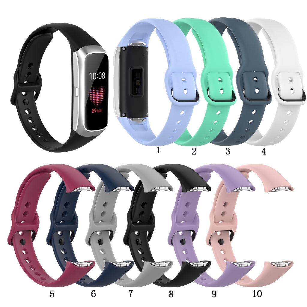 Pulseira De Silicone Banda Para Samsung Galaxy Fit Sm-R370