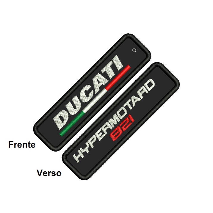 Chaveiro Personalizado para Moto - Ducati Hypermotard 821