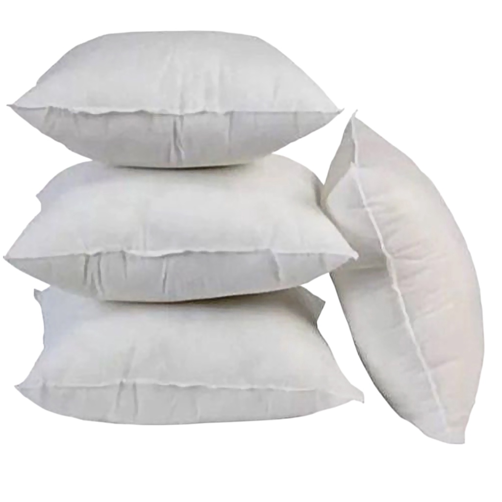 Kit 4 Enchimentos Almofadas Fibra Silicone 45x45 Cm Macio em Oferta na Shopee