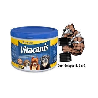 Vitacanis Suplemento Vitamínico Cães e Gatos 250gr Vetbras