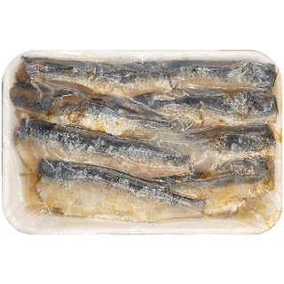 Peixe salgado sardinha 400g bandeja - Serra do Mar