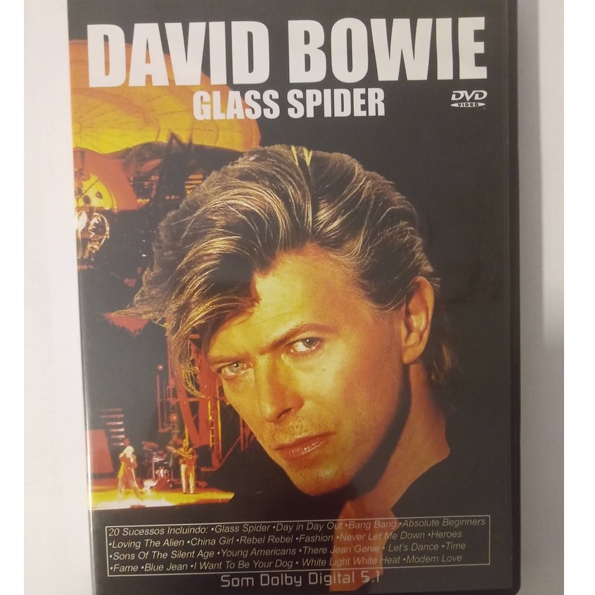 Glass spider - David Bowie - dvd