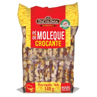 Pé de Moleque Crocante 140g Original DaColônia - Rapadura - Rapadurinha