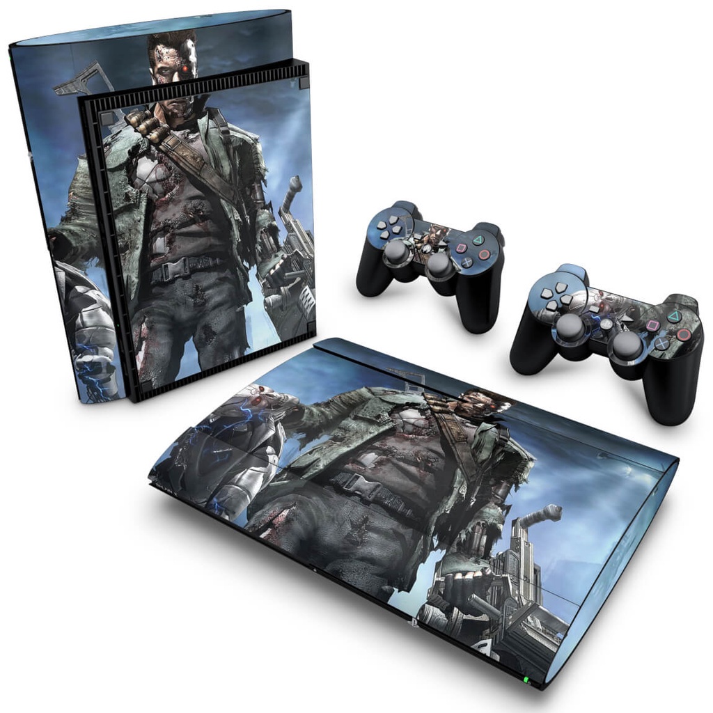 Skin PS3 Super Slim Adesivo - Terminator 3 The Redemption