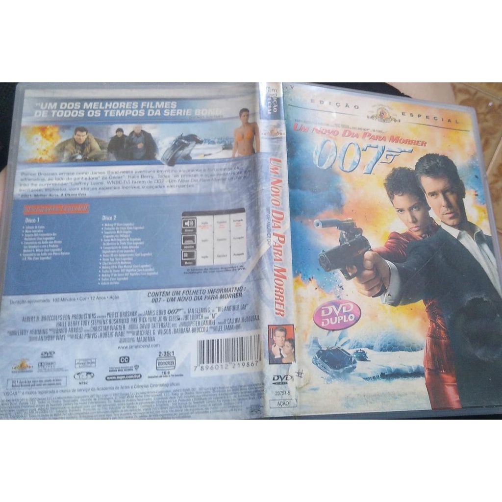 Dvd Original 007 Um Novo Dia Para Morrer