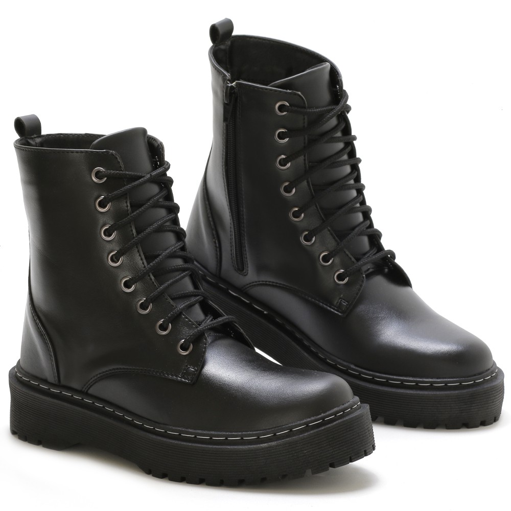coturno feminino neve