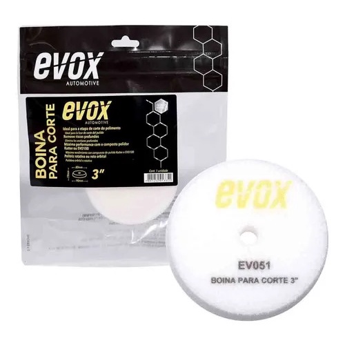 Boina De Espuma Evox Etapa de Corte 3'' Polegadas