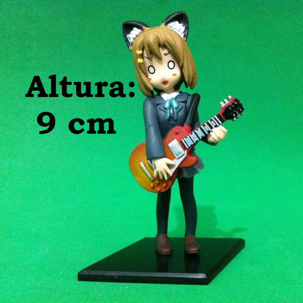 Figure Anime K-On - Personagem Yui PVC FG665 Boneco Miniatura Action Coleção