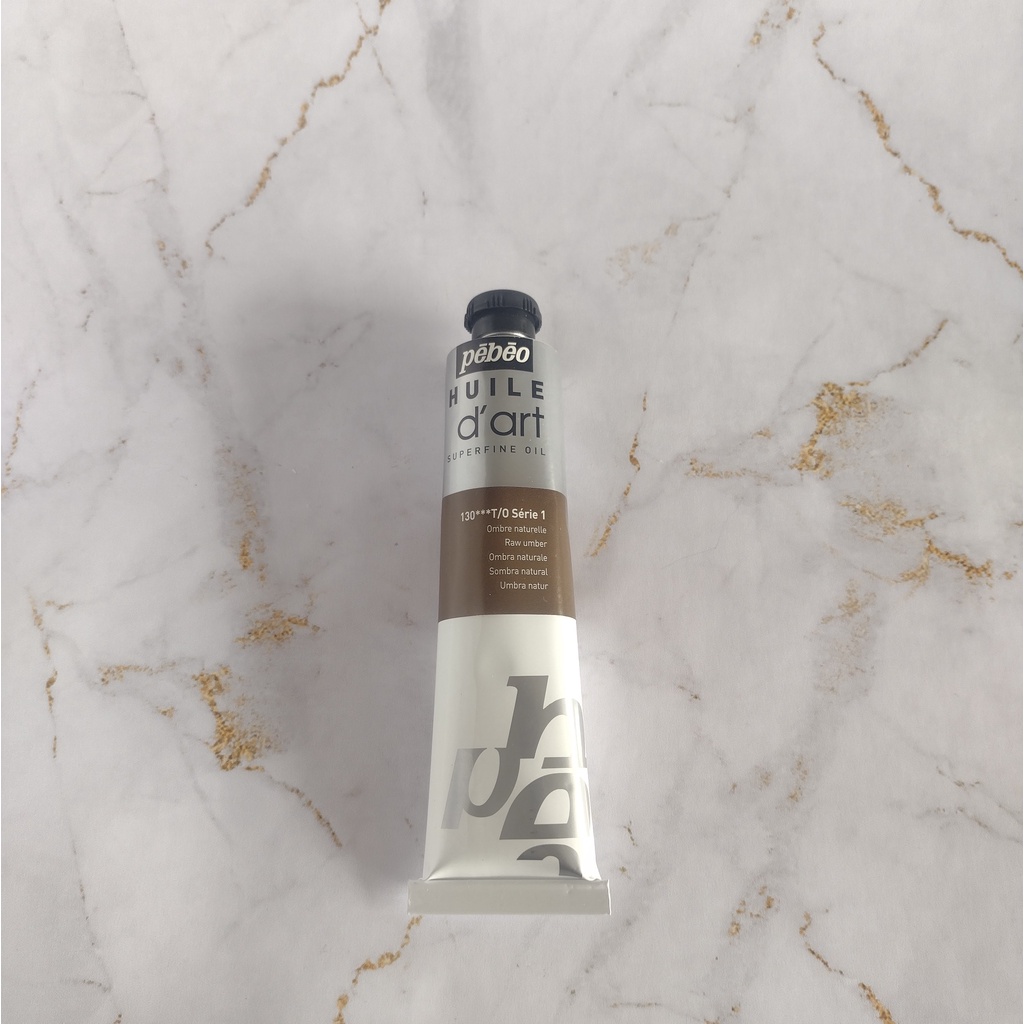 Tinta a Óleo Pébéo Huile D’Art 80ml 130 Sombra Natural