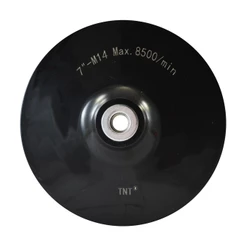 Disco Suporte De Disco De Lixa Em Esmerilhadeira 7 P/ Esmerilhadeiras e lixadeiras
