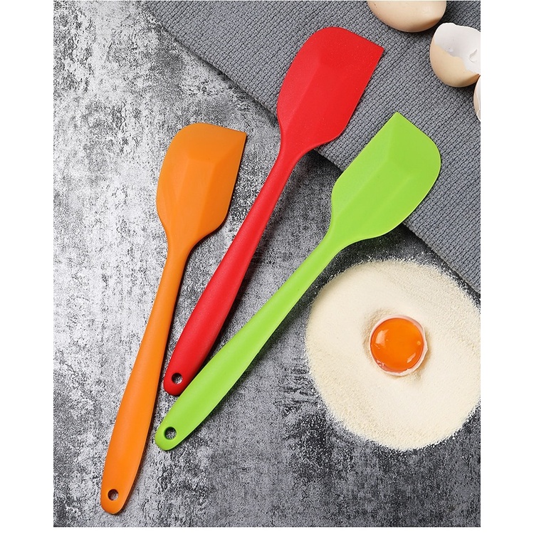 Espátula de silicone argolas, espátula de silicone antiaderente para cozinha, resistente ao calor, utensílio de cozinha