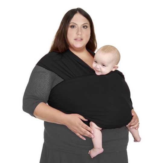 Baby Sling PLUS SIZE Mamãe Canguru Malha 100% Algodão