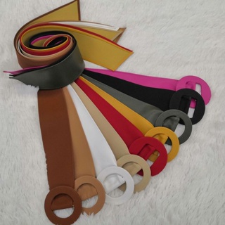 Cinto De Faixa Fivela Redonda Feminina Couro Sintetico Coloridos Moda Presentes  Promoção pra revenda 2021 em Oferta na Shopee