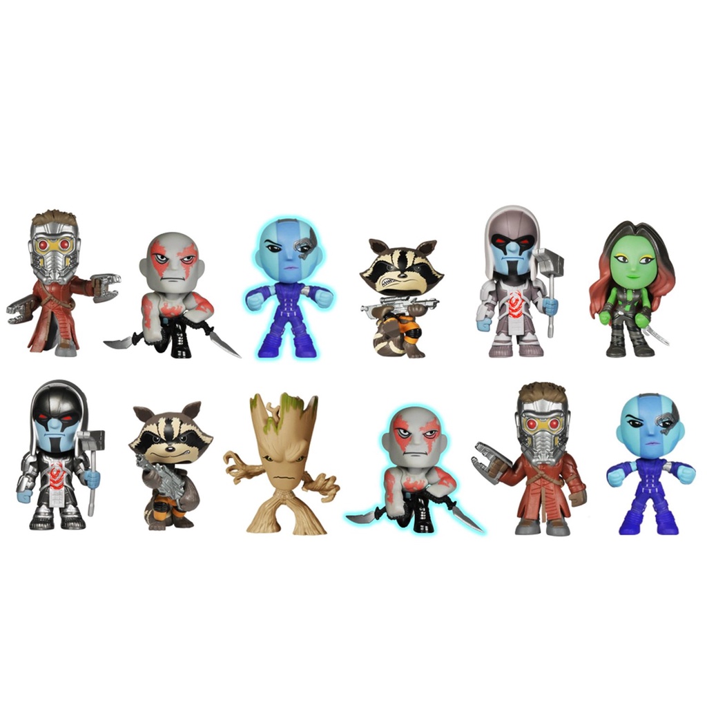 Mystery Mini Guardiões da Galaxia Funko Raro