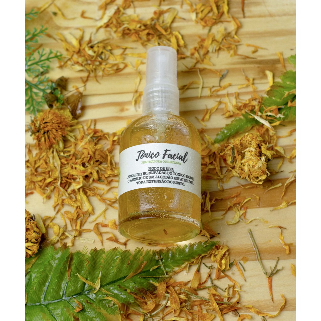 Tônico Pele Madura ou Irritada | Vegano & Orgânico