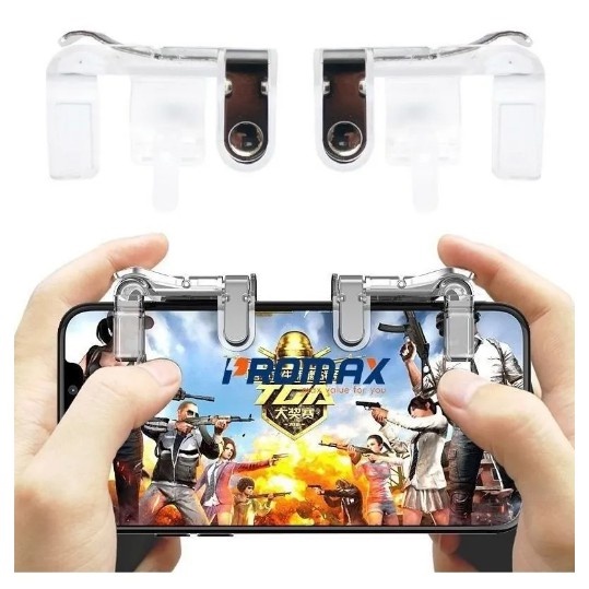 Gatilho Free Fire Botões R1 L1 Jogo De Tiro Para Celular Par De Joystick