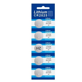 Pilha Bateria Lithium Moeda Cr2025 3v C/5