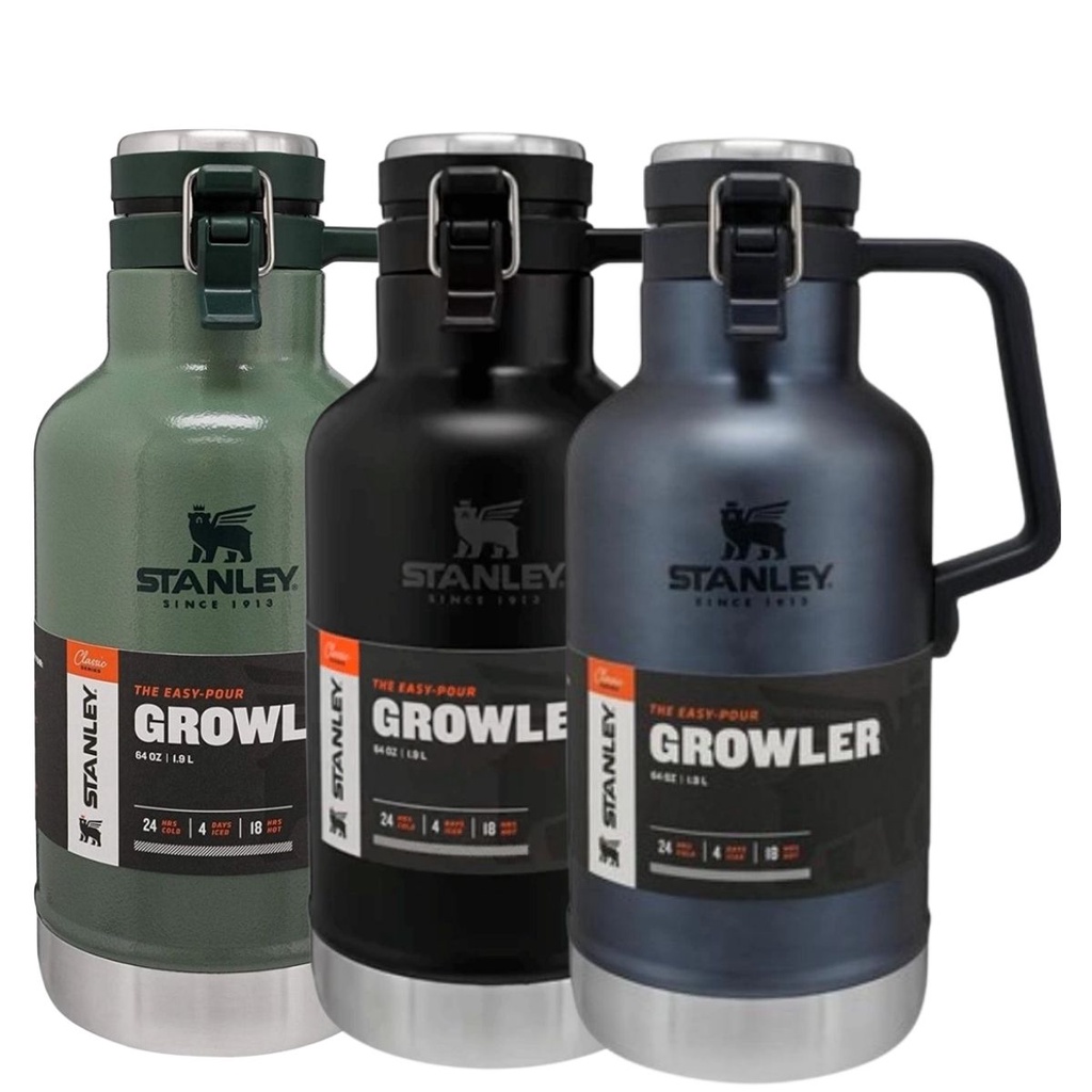 GARRAFA TERMICA GROWLER STANLEY CLASSIC AÇO INOX 1,9 L | Shopee Brasil