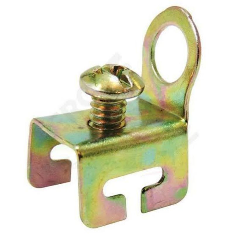 Terminal para Trilho Cortina - Cadeirinha kit com 4 und em Oferta na Shopee