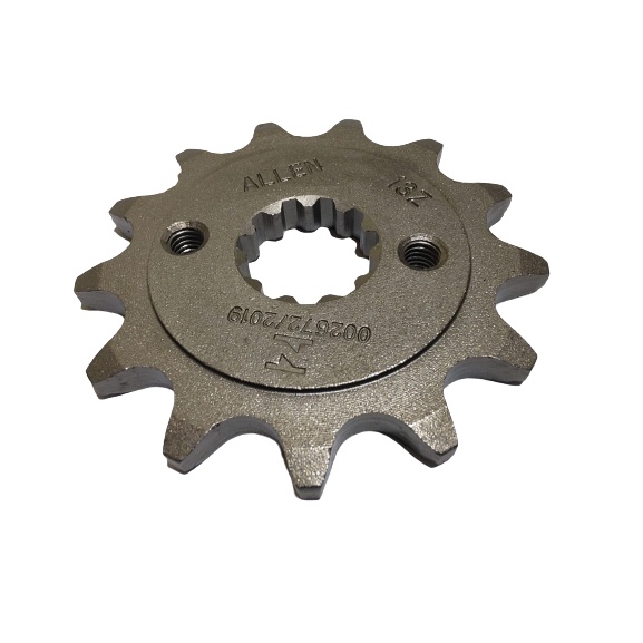 Kit Coroa E Pinhão 6 Parafuso Honda Xr 250 Tornado Aço 1045 38d 13d · foto 2