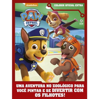 Patrulha Canina - Colorir Oficial Extra em Oferta na Shopee