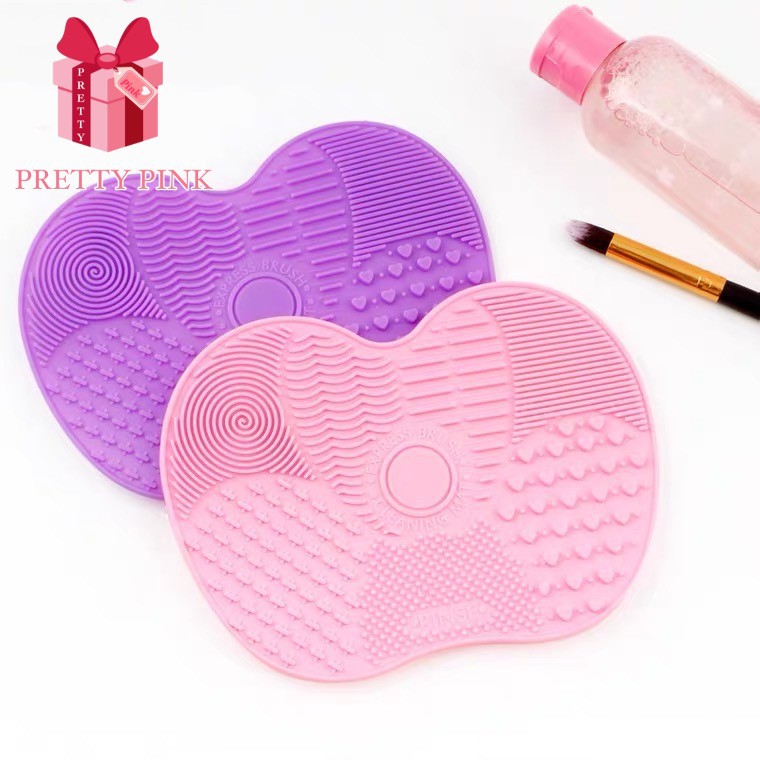 Tapete Para Limpeza De Pincéis Silicone / Pad de limpeza da escova para cuidar e limpar pi...